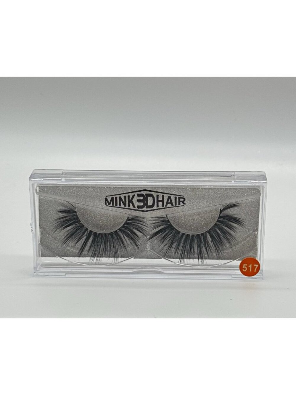 Mink 3D Hair False Eyelashes 3D Full Volume Long Black Style 517 Dramatic New